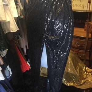 Sequin joggers